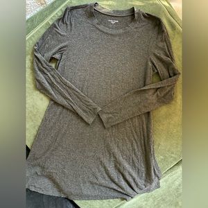 Eileen Fisher dark grey tunic